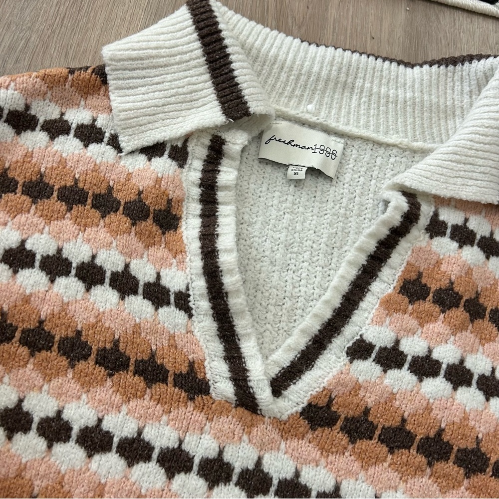 Freshman 1996 Collared Sweater - Picture 2 of 4